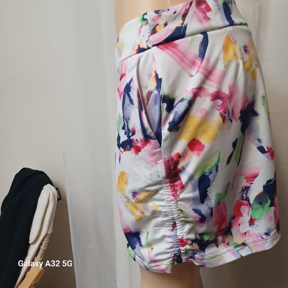 EP Newyork Skort Women  Tennis Y Golf Colorful Abstract Print Women's Skirt Sz.M - Picture 4 of 12